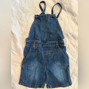 Tea denim short overalls size 3